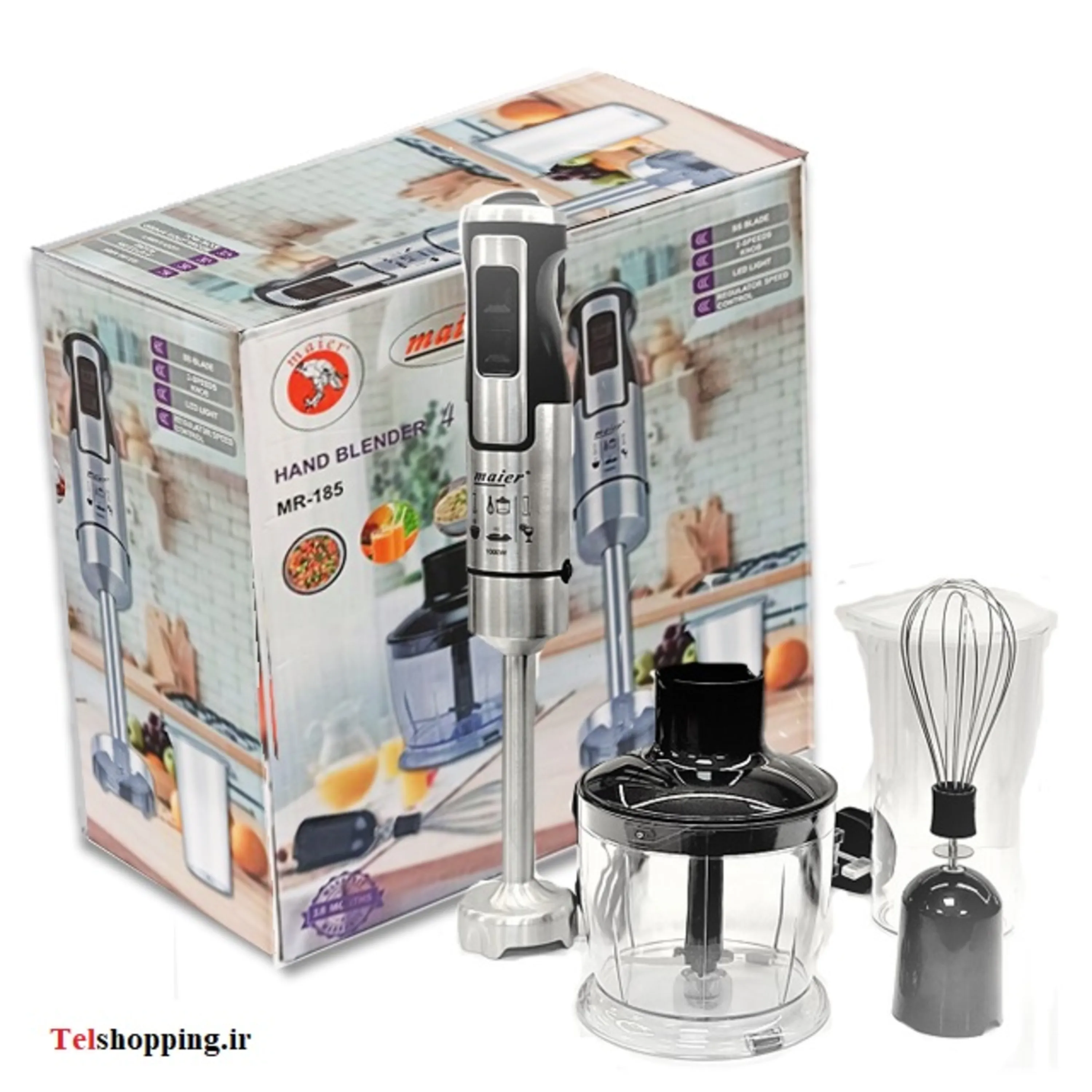 گوشت کوب 4 کاره مایر مدل MR-185