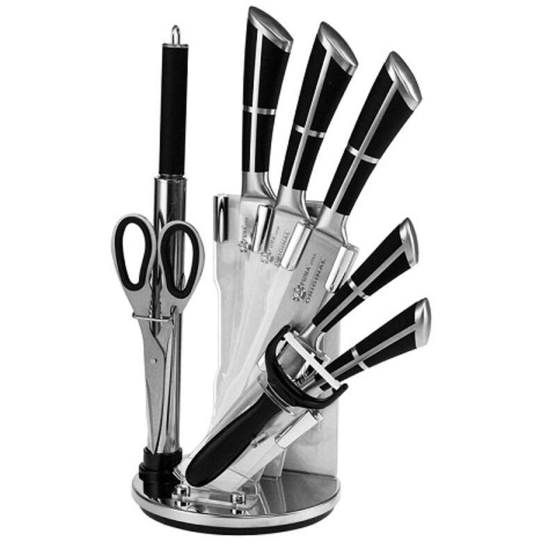 سرویس چاقو آشپزخانه 9 پارچه فوما مدل FU - 633 gallery0