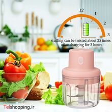 خردکن شارژیintelligent electric garlic machine gallery1