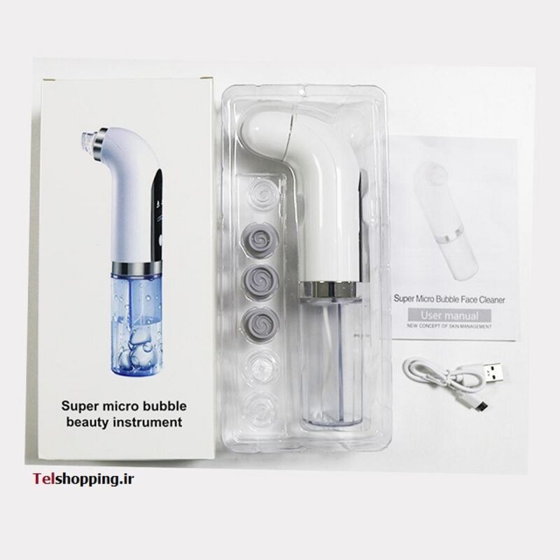 دستگاه میکرودرم آبریژن حبابی مدل super micro bubble beauty instrument gallery1