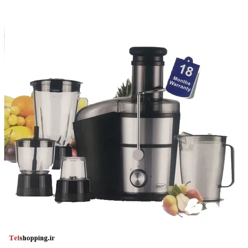 آبمیوه گیری 800 وات 4 کاره مایر مدل MR-7337