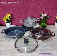 تابه گرانیتی لایف اسمایل مدل FLCMSHR32  سایز 32 gallery5