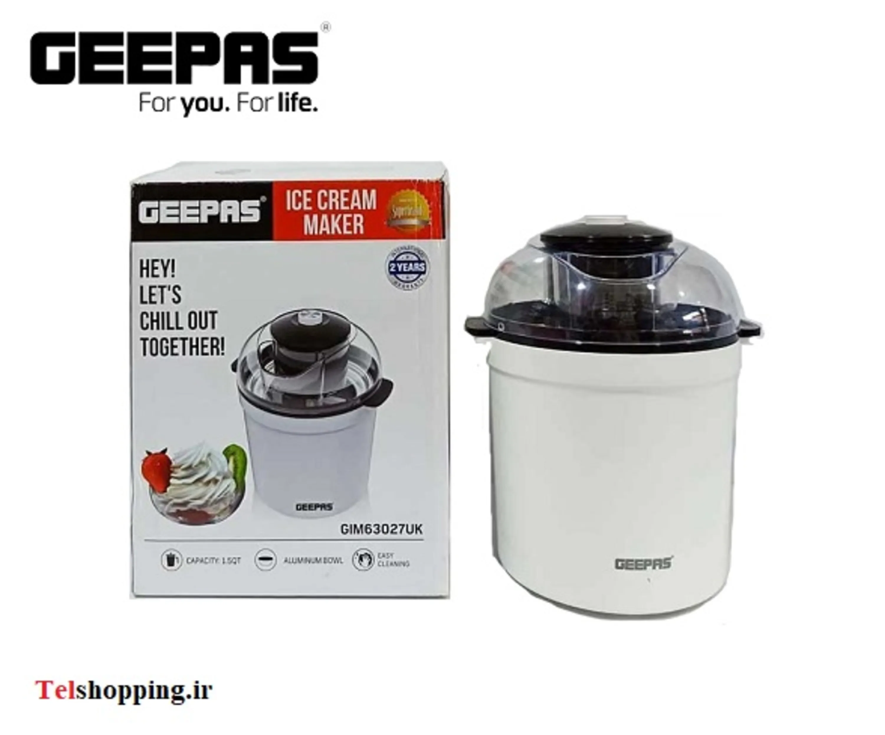 بستنی ساز جیپاس مدل GIM63027UK