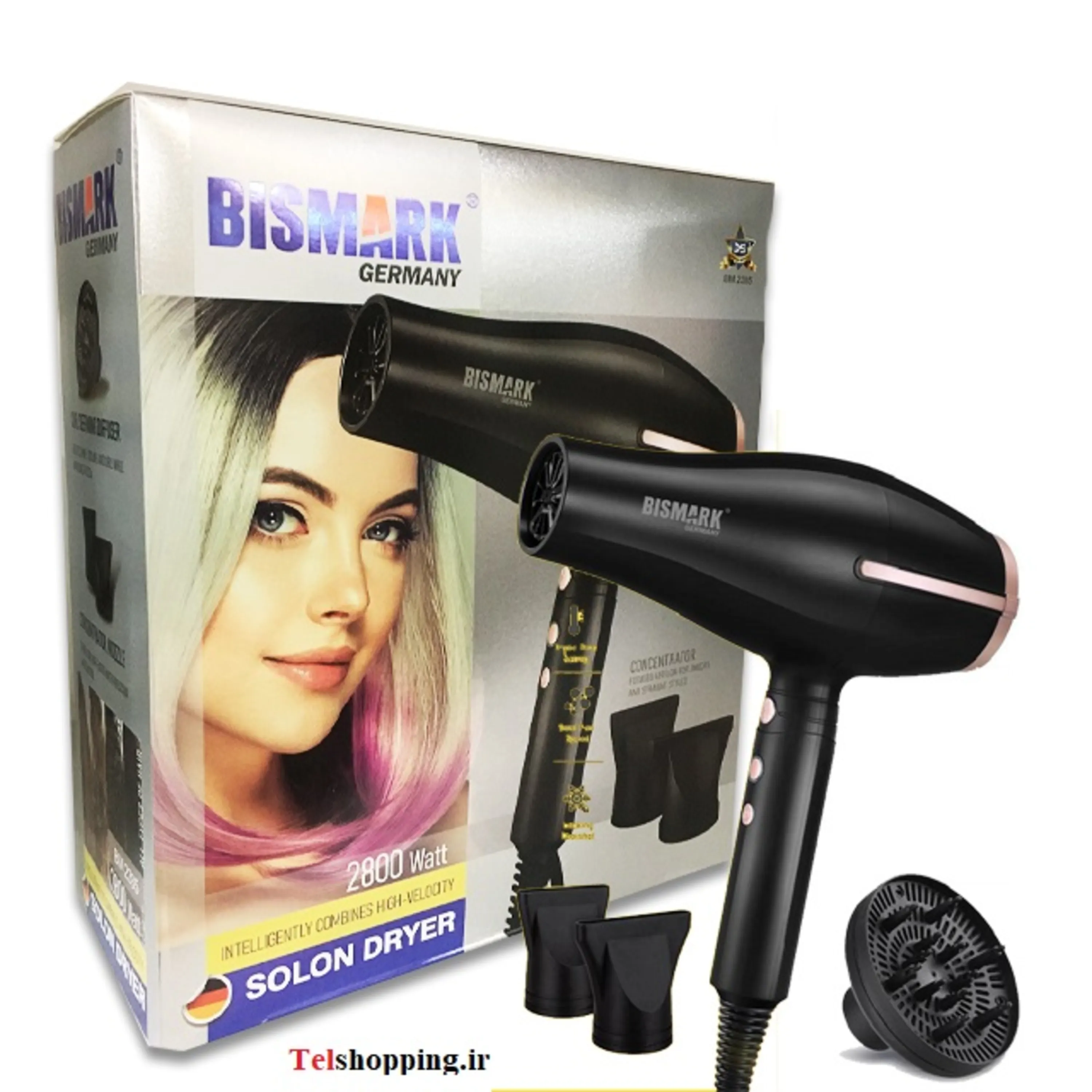 سشوار بیسمارک مدل BM 2334