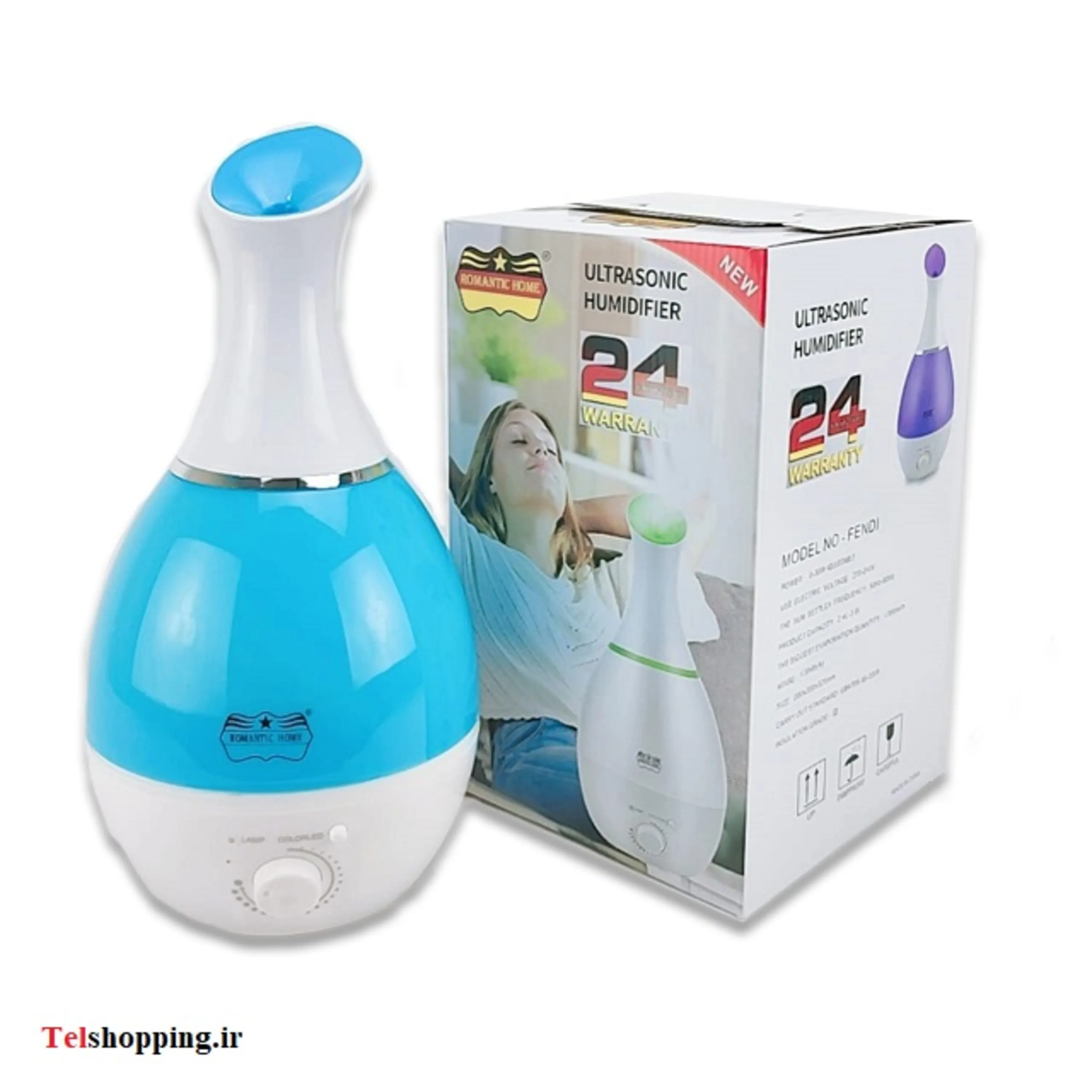 دستگاه بخور سرد رومانتیک هوم مدل Ultrasonic