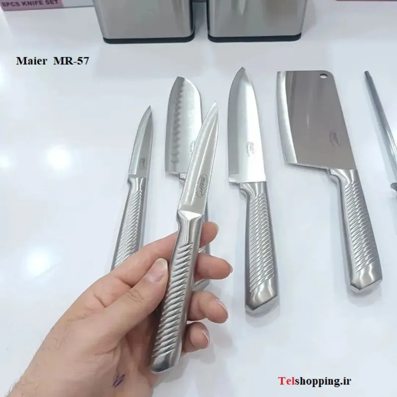 سرویس چاقو آشپزخانه 8 پارچه مایر مدل MR-57 gallery2