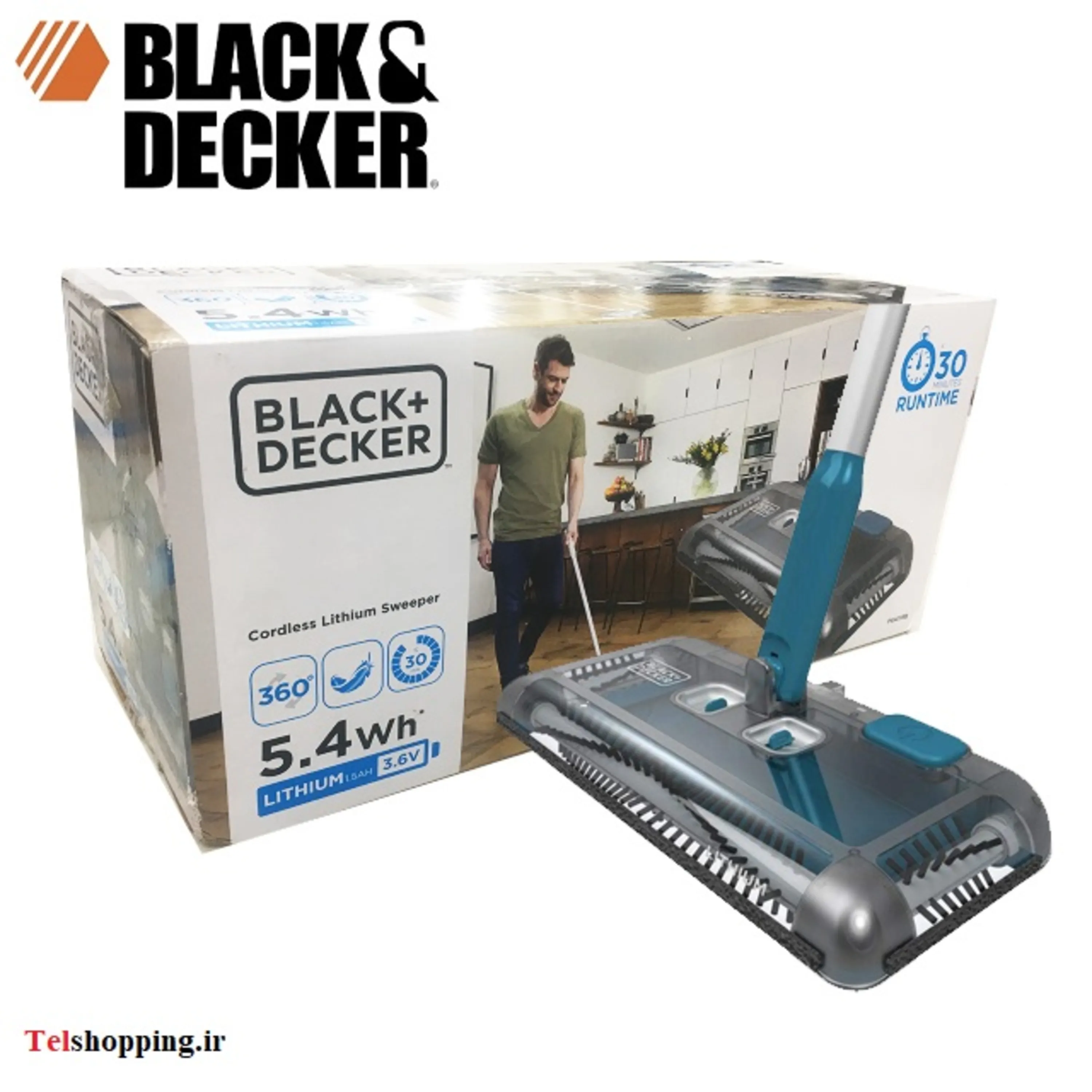 جارو شارژی بلک اند دکر مدل PSA115B