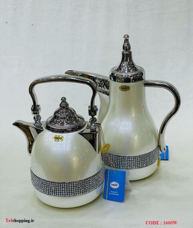 فلاکس دو قلو نگین دار نجیب مدل 1600 gallery4