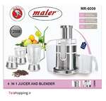 آبمیوه گیری 4کاره مایر مدلMR 6009 thumb 2