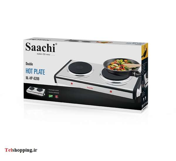 اجاق برقی دو شعله ساچی مدل NL-HP-6209