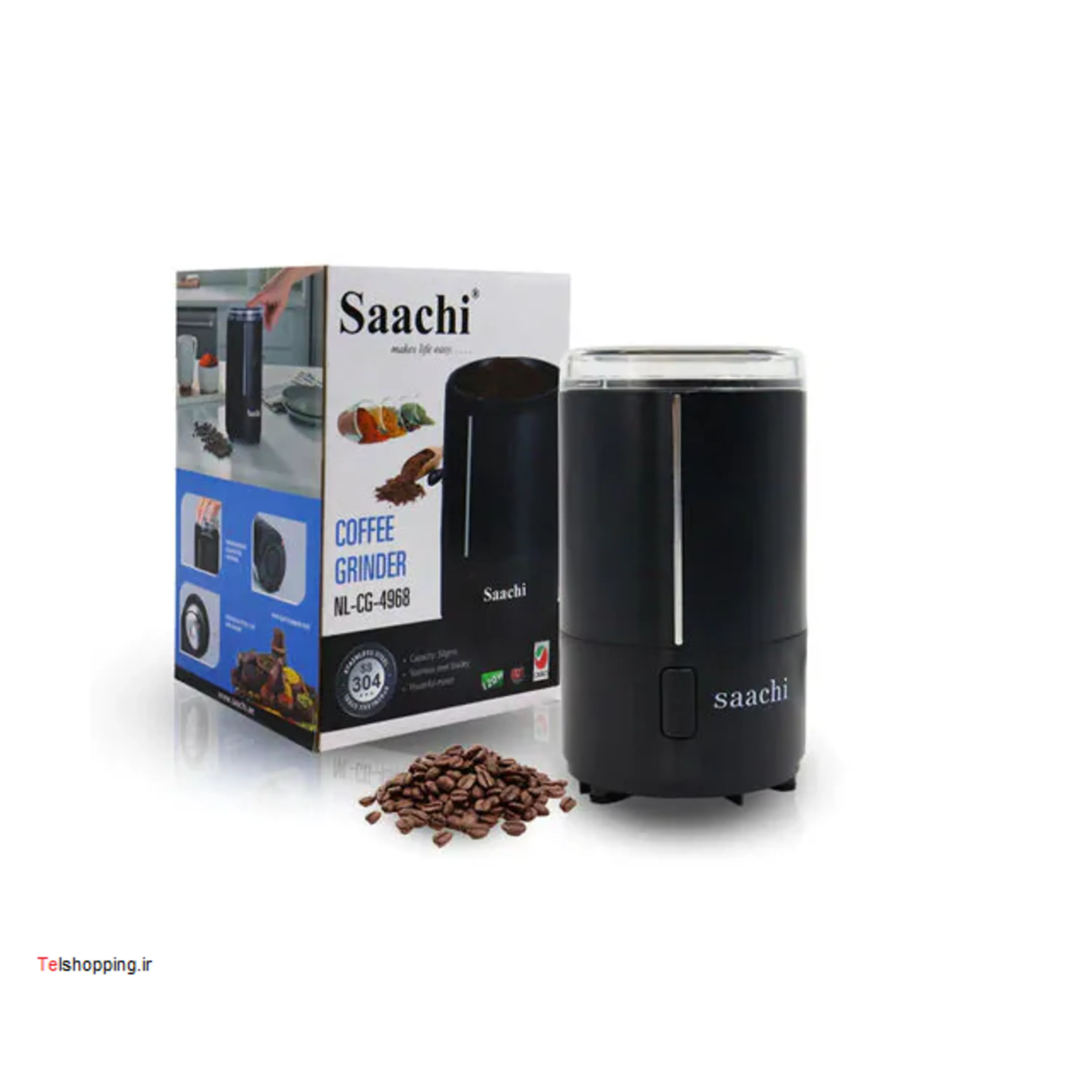 آسیاب قهوه ساچی مدل NL-CG-4968