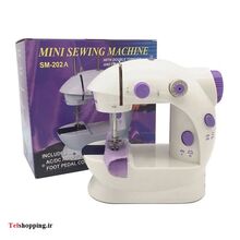 مینی چرخ خیاطی پرتابل  Mini Sewing Machine gallery0