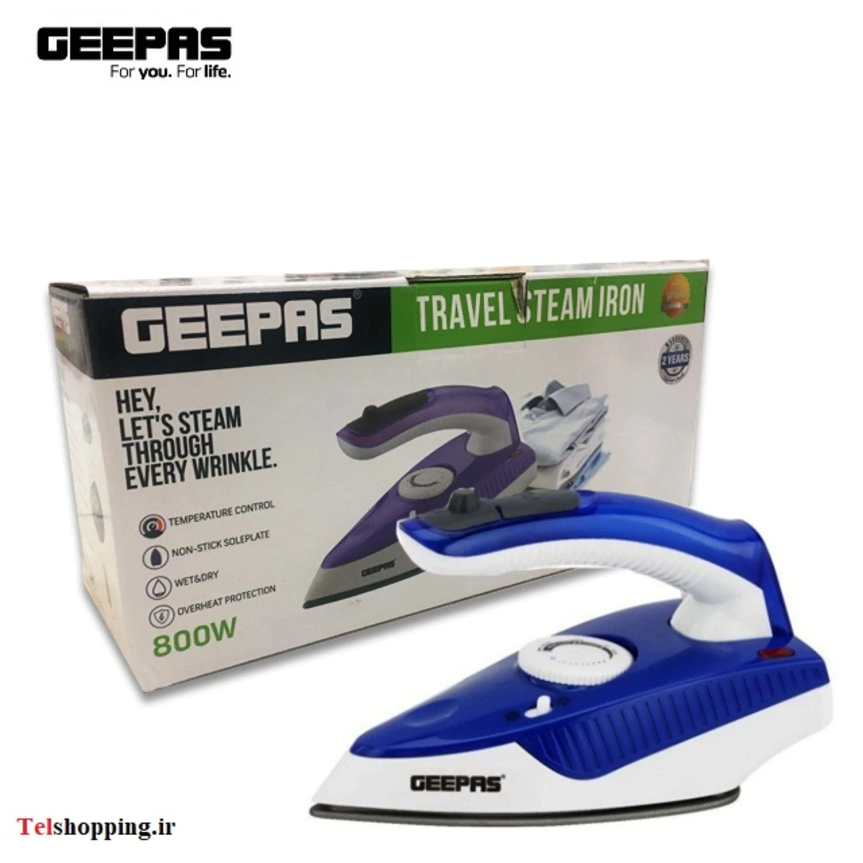 اتو مسافرتی جیپاس مدل GSI7806N