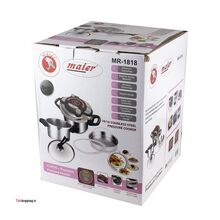 زودپز دوقلو مایر ظرفیت 5 و 7 لیتر MR-1818 gallery0
