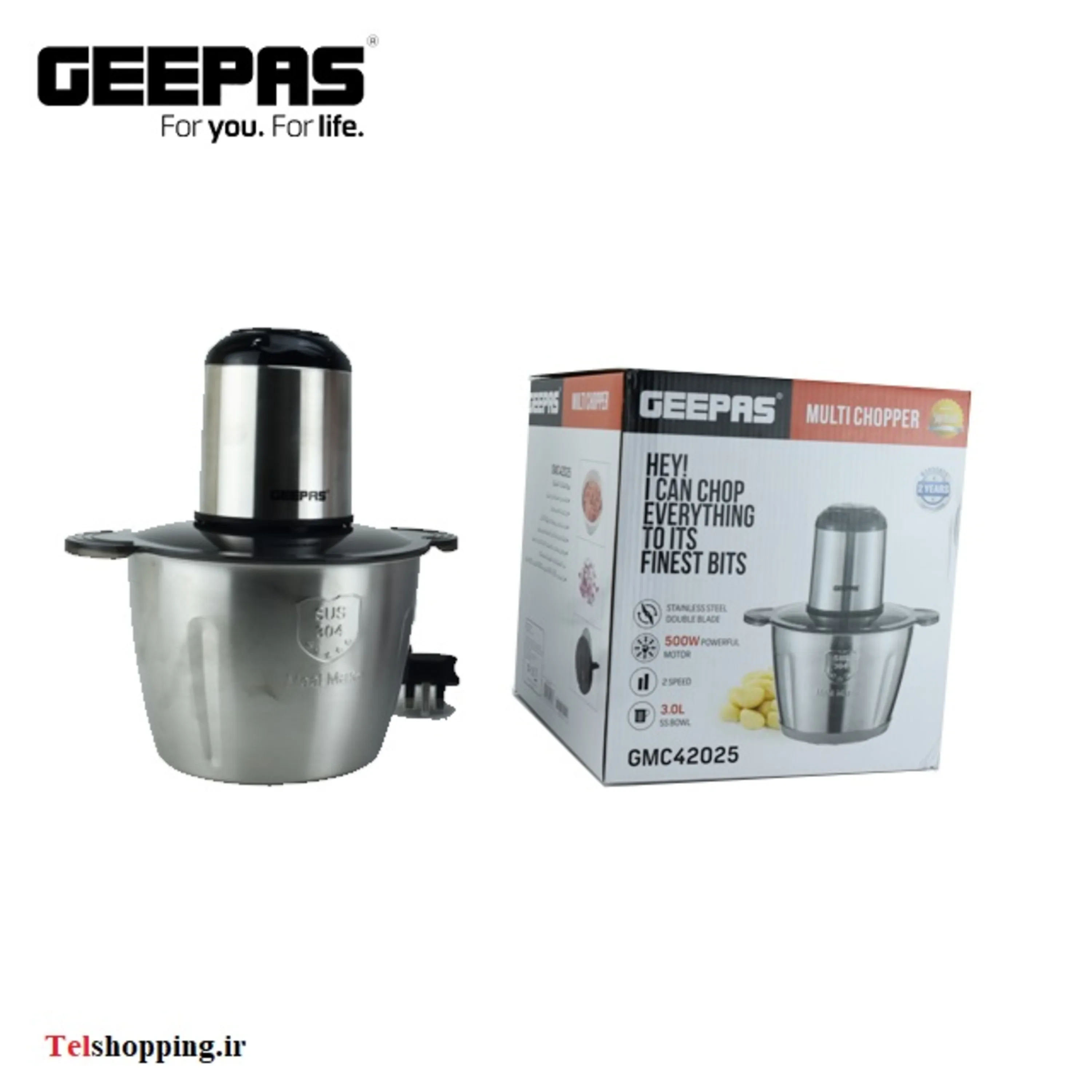 خردکن 3 لیتری جیپاس مدل GMC42025