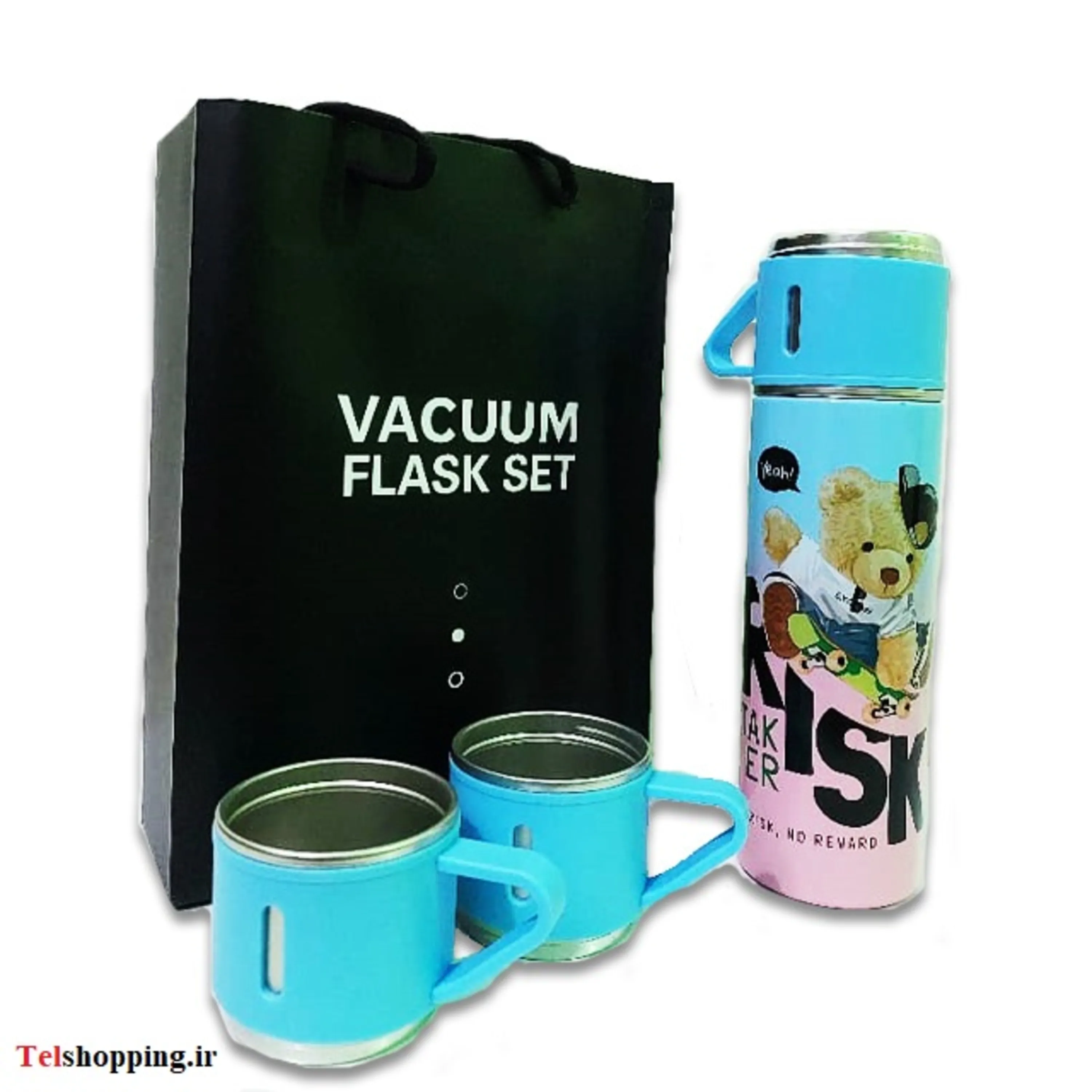 تراول ماگ فانتزی استیل DH