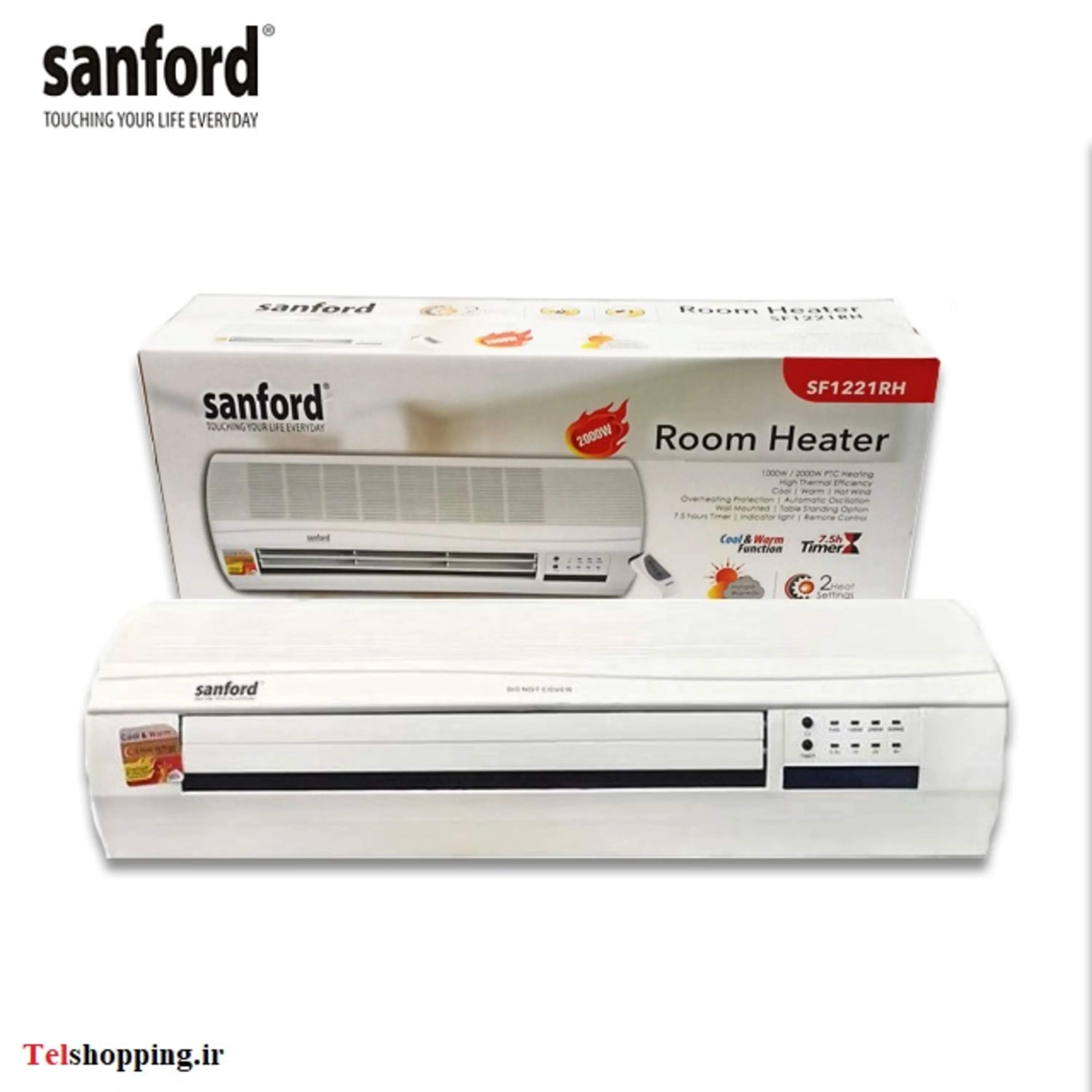 فن هیتر دیواری سانفورد مدل SF1221RH