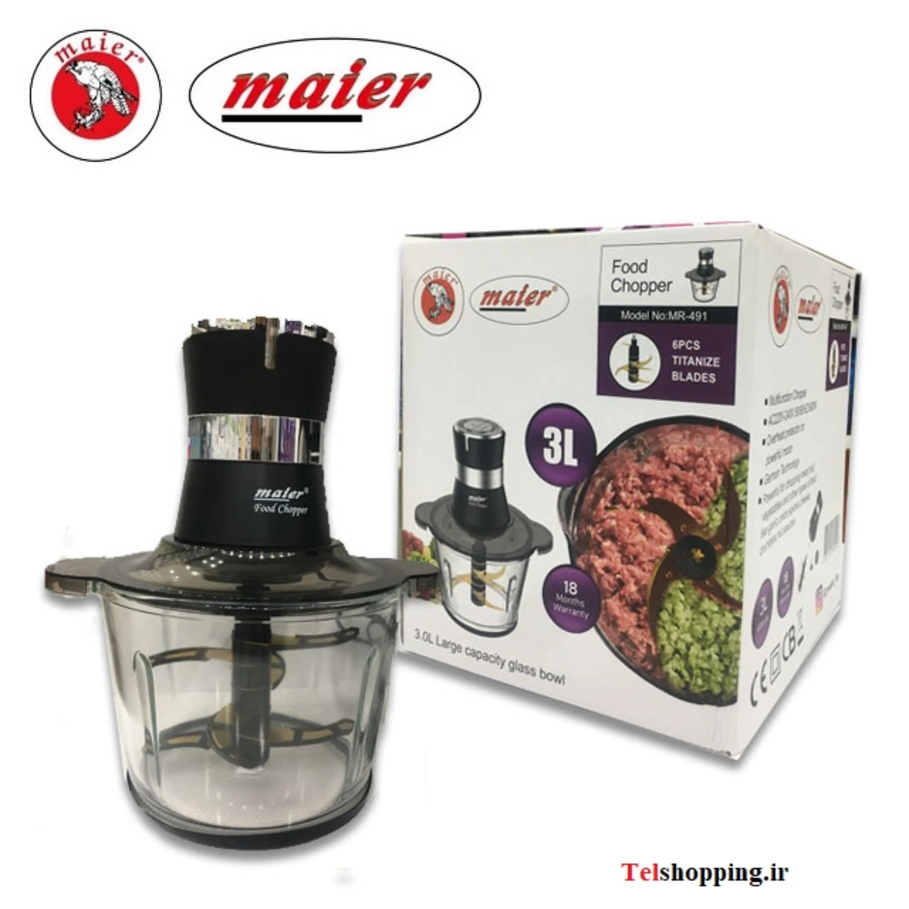 خردکن مایر مدل MR-491