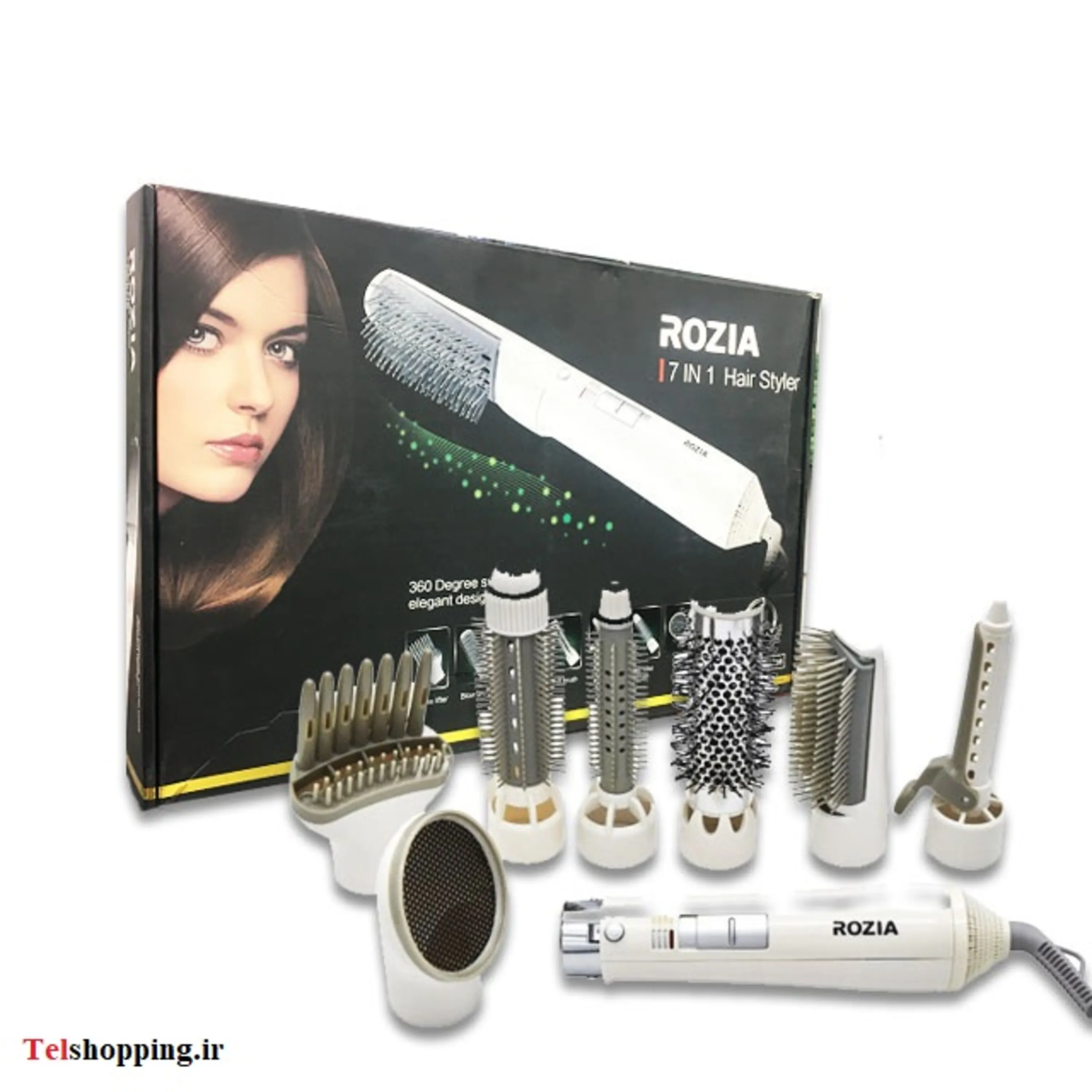 حالت دهنده مو 7کاره روزیا مدلROZIA HC-8110