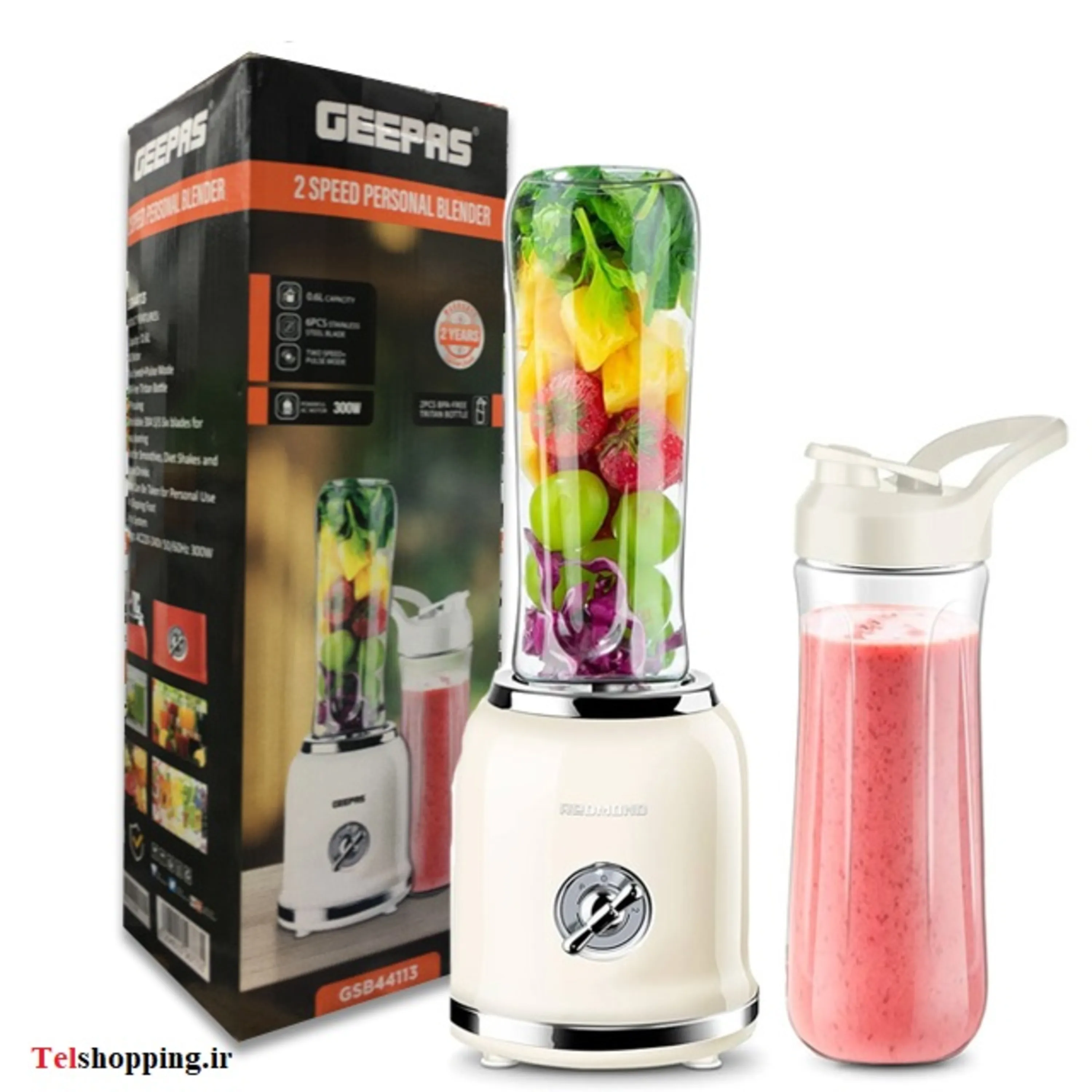 مخلوط کن ( اسموتی ساز ) همراه جی پاس مدل GSB44113