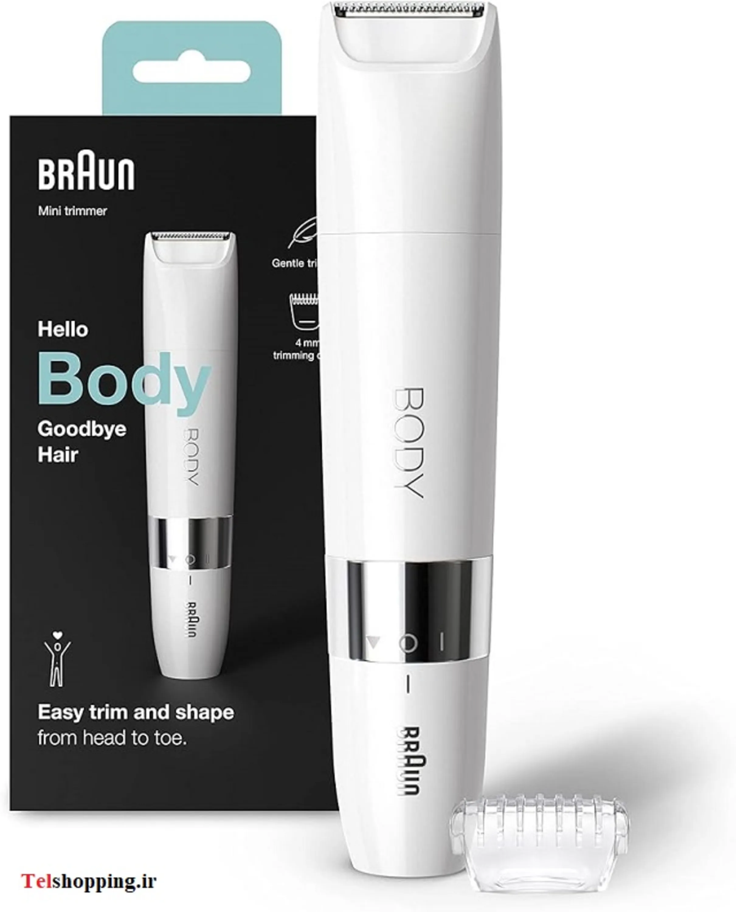 ماشین اصلاح بدن مینی براون مدل BS1000